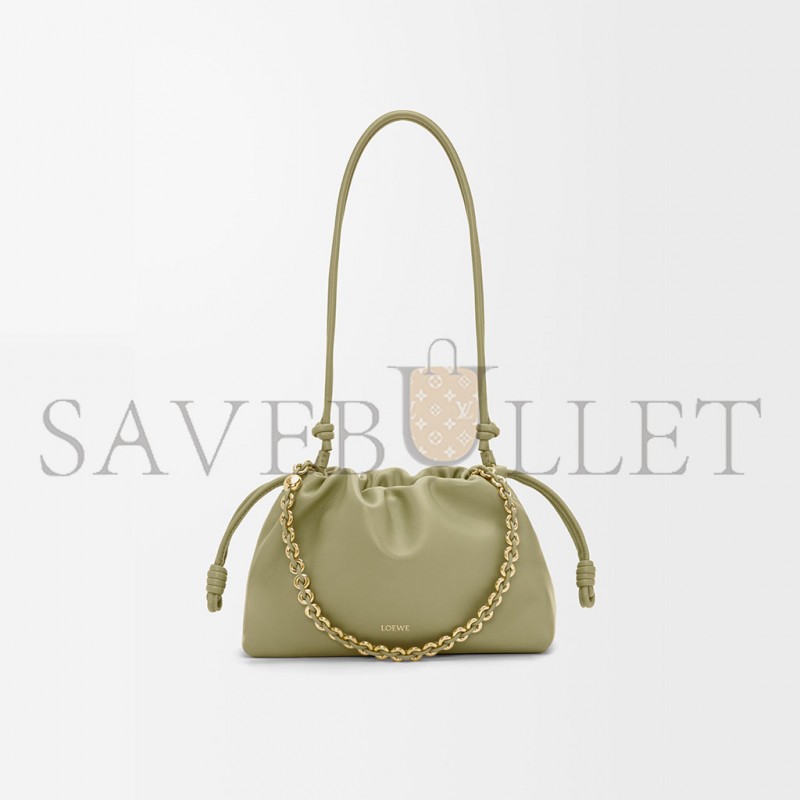 LOEWE MEDIUM FLAMENCO PURSE IN MELLOW NAPPA LAMBSKIN 0011180841 (30*20*10.5cm)