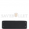 HERMÈS MINI KELLY II BLACK VERSO EPSOM PALLADIUM HARDWARE (19*12*5.5cm)