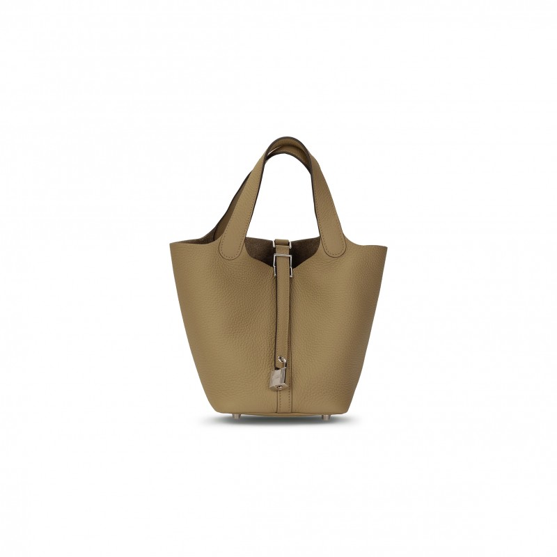 HERMES PICOTIN LOCK 18 TAURILLON CLEMENCE H056289CK8Q (18*18*13cm)