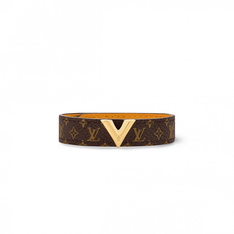 LOUIS VUITTON ESSENTIAL V BRACELET M6042F