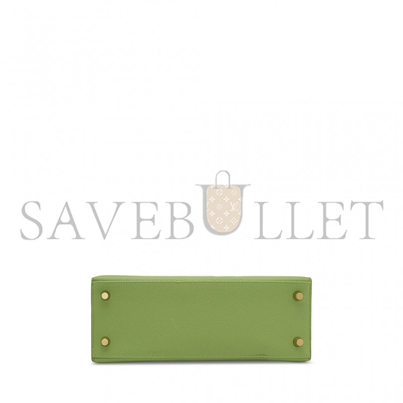 HERMÈS EPSOM KELLY 25 WITH GOLD HARDWARE (25*17*7cm) 