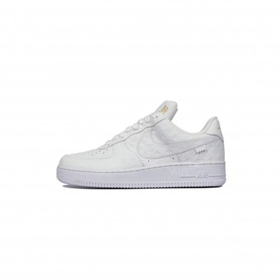 NIKE LOUIS VUITTON AIR FORCE 1 LOW BY VIRGIL ABLOH WHITE 1A9V86