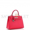 HERMÈS KELLY 25 ROSE EXTREME (25*17*7cm) 