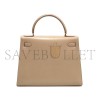 HERMÈS KELLY 28 BOX TRENCH COAT GREY GOLD BUTTONS (28*22*10cm) 