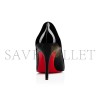 CHRISTIAN LOUBOUTIN PIGALLE 85 MM PUMPS-PATENT CALF LEATHER-BLACK-WOMEN 1100382BK01 CHRISTIAN LOUBOUTIN PIGALLE 85 MM PUMPS-PATENT CALF LEATHER-BLACK-WOMEN 1100382BK01