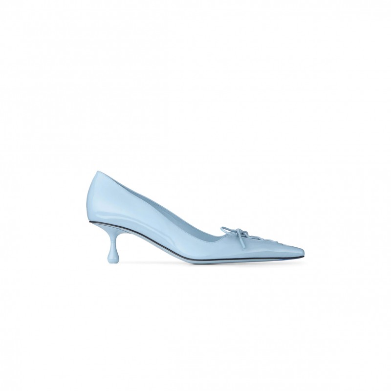 JIMMY CHOO SCARLETT 50 DUSTY BLUE PATENT LEATHER PUMPS SCARLETT50PAT JIMMY CHOO SCARLETT 50 DUSTY BLUE PATENT LEATHER PUMPS SCARLETT50PAT
