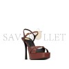 YSL DEBBIE PLATFORM SANDALS IN SMOOTH LEATHER 825303AACSQ2603 YSL DEBBIE PLATFORM SANDALS IN SMOOTH LEATHER 825303AACSQ2603