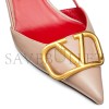 VALENTINO VLOGO SIGNATURE CALFSKIN SLINGBACK PUMP 40MM 1.6IN 5W2S0Q70DSH_P45 VALENTINO VLOGO SIGNATURE CALFSKIN SLINGBACK PUMP 40MM 1.6IN 5W2S0Q70DSH_P45