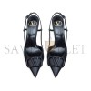 VALENTINO VLOGO SIGNATURE CALFSKIN SLINGBACK PUMP 80MM 3.15IN 5W2S0R01MZF_0NO VALENTINO VLOGO SIGNATURE CALFSKIN SLINGBACK PUMP 80MM 3.15IN 5W2S0R01MZF_0NO
