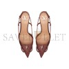 VALENTINO VLOGO SIGNATURE PATENT LEATHER SLINGBACK PUMP 80MM 3.15IN 4W2S0R01TMK_B17 VALENTINO VLOGO SIGNATURE PATENT LEATHER SLINGBACK PUMP 80MM 3.15IN 4W2S0R01TMK_B17