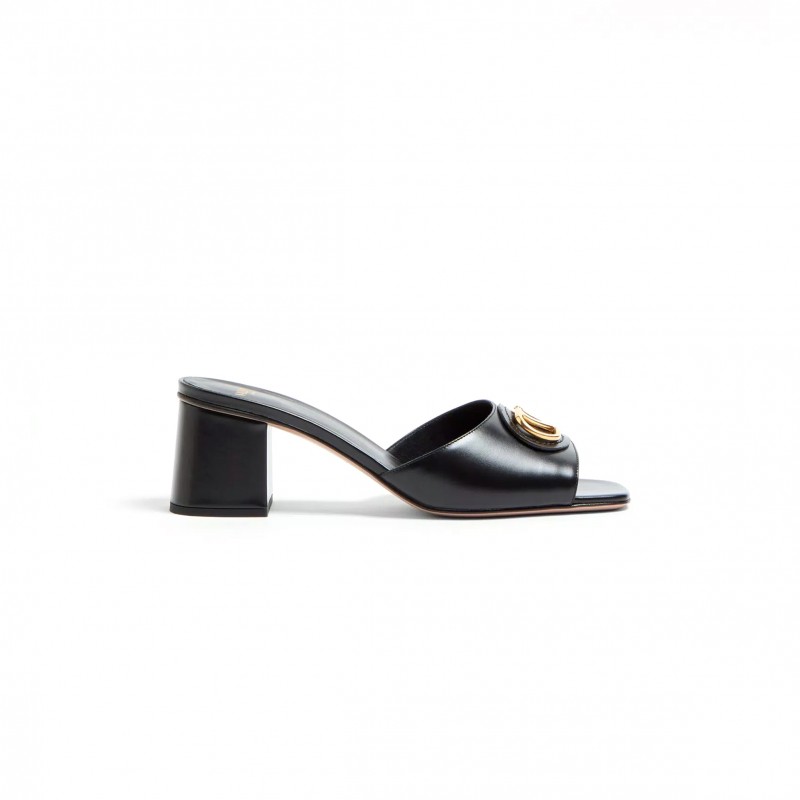 VALENTINO VLOGO SIGNATURE SLIDE SANDAL IN CALFSKIN 60MM 6W0S0MH7DSH_0NO VALENTINO VLOGO SIGNATURE SLIDE SANDAL IN CALFSKIN 60MM 6W0S0MH7DSH_0NO