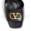 VALENTINO VLOGO SIGNATURE SLIDE SANDAL IN CALFSKIN 60MM 6W0S0MH7DSH_0NO VALENTINO VLOGO SIGNATURE SLIDE SANDAL IN CALFSKIN 60MM 6W0S0MH7DSH_0NO