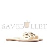 VALENTINO VLOGO CUT-OUT CALFSKIN SLIDE SANDAL 4W2S0IB0RLL_B24 VALENTINO VLOGO CUT-OUT CALFSKIN SLIDE SANDAL 4W2S0IB0RLL_B24