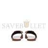 VALENTINO VLOGO SIGNATURE SLIDE SANDAL IN GRAINY COWHIDE WITH ACCESSORY 3W2S0M21HWS_0CR VALENTINO VLOGO SIGNATURE SLIDE SANDAL IN GRAINY COWHIDE WITH ACCESSORY 3W2S0M21HWS_0CR