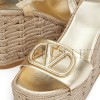 VALENTINO VLOGO CUT-OUT WEDGE SANDAL IN LAMINATED NAPPA LEATHER 110MM 4W2S0IJ6KPZ_YH4 VALENTINO VLOGO CUT-OUT WEDGE SANDAL IN LAMINATED NAPPA LEATHER 110MM 4W2S0IJ6KPZ_YH4