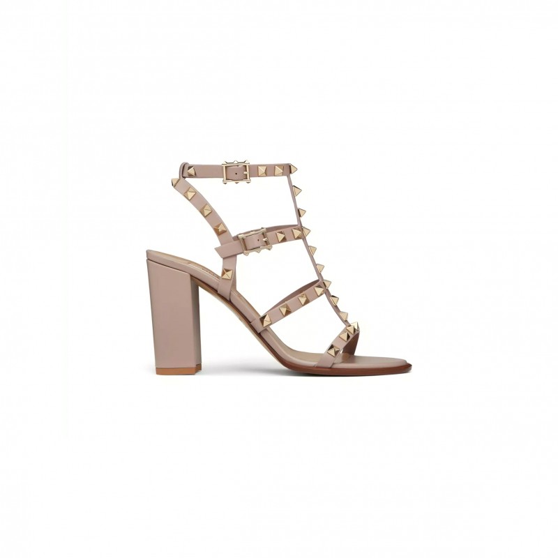 VALENTINO ROCKSTUD ANKLE STRAP SANDAL 90MM 5W2S0749VBP_P45 VALENTINO ROCKSTUD ANKLE STRAP SANDAL 90MM 5W2S0749VBP_P45
