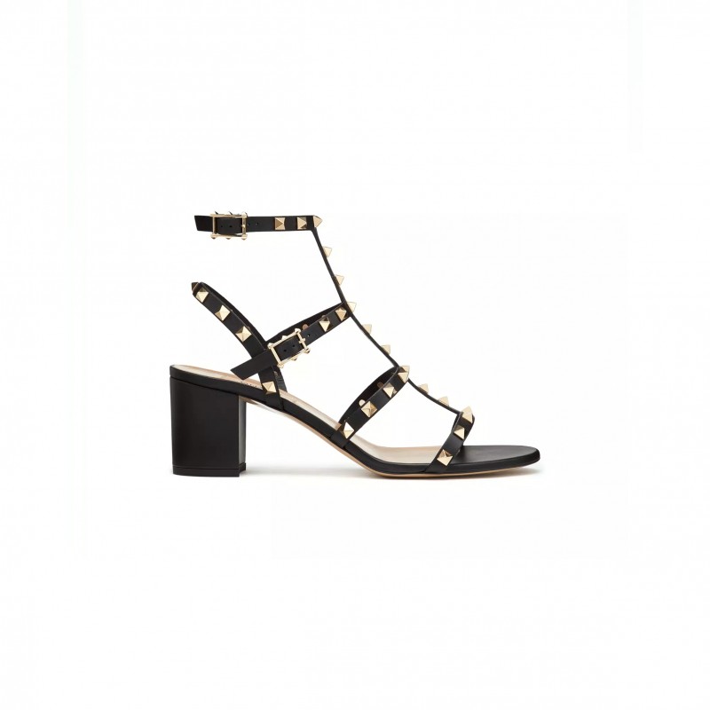 VALENTINO ROCKSTUD CALFSKIN ANKLE STRAP SANDAL 60MM 5W2S0491VBP_0NO VALENTINO ROCKSTUD CALFSKIN ANKLE STRAP SANDAL 60MM 5W2S0491VBP_0NO