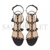 VALENTINO ROCKSTUD CALFSKIN ANKLE STRAP SANDAL 60MM 5W2S0491VBP_0NO VALENTINO ROCKSTUD CALFSKIN ANKLE STRAP SANDAL 60MM 5W2S0491VBP_0NO