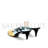 VALENTINO FOLIEFOLIAGE SUEDE SLIDE SANDAL 65MM 6W0S0MH3KMN_DQL VALENTINO FOLIEFOLIAGE SUEDE SLIDE SANDAL 65MM 6W0S0MH3KMN_DQL