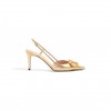 VALENTINO VLOGO SIGNATURE SLINGBACK PUMP IN LAMINATED NAPPA LEATHER 80MM 6W2S0R01LUY_9MR VALENTINO VLOGO SIGNATURE SLINGBACK PUMP IN LAMINATED NAPPA LEATHER 80MM 6W2S0R01LUY_9MR