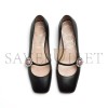 VALENTINO MARY-JANE PRESHOES BALLERINA IN KIDSKIN WITH JEWEL BUTTON 20MM 6W2S0LL7DHS_9TJ VALENTINO MARY-JANE PRESHOES BALLERINA IN KIDSKIN WITH JEWEL BUTTON 20MM 6W2S0LL7DHS_9TJ