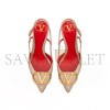 VALENTINO VLOGO SIGNATURE CALFSKIN SLINGBACK PLATFORM PUMP 120MM 4W2S0FT0DSH_P45 VALENTINO VLOGO SIGNATURE CALFSKIN SLINGBACK PLATFORM PUMP 120MM 4W2S0FT0DSH_P45