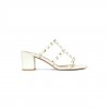 VALENTINO ROCKSTUD CALFSKIN LEATHER SLIDE SANDAL 60 MM 5W2S0C47VOD_I16 VALENTINO ROCKSTUD CALFSKIN LEATHER SLIDE SANDAL 60 MM 5W2S0C47VOD_I16