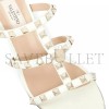 VALENTINO ROCKSTUD CALFSKIN LEATHER SLIDE SANDAL 60 MM 5W2S0C47VOD_I16 VALENTINO ROCKSTUD CALFSKIN LEATHER SLIDE SANDAL 60 MM 5W2S0C47VOD_I16