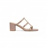 VALENTINO ROCKSTUD CALFSKIN LEATHER SLIDE SANDAL 60 MM 5W2S0C47VOD_P45 VALENTINO ROCKSTUD CALFSKIN LEATHER SLIDE SANDAL 60 MM 5W2S0C47VOD_P45