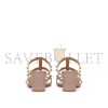 VALENTINO ROCKSTUD CALFSKIN LEATHER SLIDE SANDAL 60 MM 5W2S0C47VOD_P45 VALENTINO ROCKSTUD CALFSKIN LEATHER SLIDE SANDAL 60 MM 5W2S0C47VOD_P45