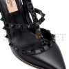 VALENTINO ROCKSTUD ANKLE STRAP PUMP WITH TONAL STUDS 100 MM 5W2S0393VB8_0NO VALENTINO ROCKSTUD ANKLE STRAP PUMP WITH TONAL STUDS 100 MM 5W2S0393VB8_0NO