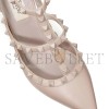 VALENTINO ROCKSTUD ANKLE STRAP PUMP WITH TONAL STUDS 100 MM 5W2S0393VB8_P45 VALENTINO ROCKSTUD ANKLE STRAP PUMP WITH TONAL STUDS 100 MM 5W2S0393VB8_P45