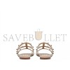 VALENTINO ROCKSTUD FLAT SLIDE SANDAL 5W2S0C49VOD_P45 VALENTINO ROCKSTUD FLAT SLIDE SANDAL 5W2S0C49VOD_P45
