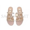VALENTINO ROCKSTUD FLAT SLIDE SANDAL 5W2S0C49VOD_P45 VALENTINO ROCKSTUD FLAT SLIDE SANDAL 5W2S0C49VOD_P45