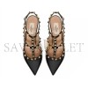 VALENTINO ROCKSTUD GRAINY LEATHER ANKLE STRAP PUMP 100 MM 5W2S0393VCE_0NO VALENTINO ROCKSTUD GRAINY LEATHER ANKLE STRAP PUMP 100 MM 5W2S0393VCE_0NO