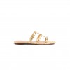 VALENTINO ROCKSTUD LAMINATED NAPPA SLIDE SANDAL 6W2S0C49QKH_I8M VALENTINO ROCKSTUD LAMINATED NAPPA SLIDE SANDAL 6W2S0C49QKH_I8M