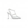 VALENTINO ROCKSTUD MIRROR-EFFECT PUMP WITH MATCHING STRAPS AND STUDS 100MM 3W2S0393WRP_S13 VALENTINO ROCKSTUD MIRROR-EFFECT PUMP WITH MATCHING STRAPS AND STUDS 100MM 3W2S0393WRP_S13