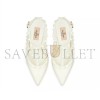 VALENTINO ROCKSTUD ANKLE STRAP PUMP WITH TONAL STUDS 100 MM 5W2S0393VB8_098 VALENTINO ROCKSTUD ANKLE STRAP PUMP WITH TONAL STUDS 100 MM 5W2S0393VB8_098