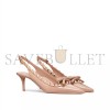 VALENTINO ROCKSTUD BOW SLINGBACK PATENT LEATHER PUMP 60MM 5W2S0IB8TZE_GF9 VALENTINO ROCKSTUD BOW SLINGBACK PATENT LEATHER PUMP 60MM 5W2S0IB8TZE_GF9