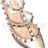 VALENTINO ROCKSTUD METALLIC ANKLE STRAP PUMP 100MM 5W2S0393NNF_S69 VALENTINO ROCKSTUD METALLIC ANKLE STRAP PUMP 100MM 5W2S0393NNF_S69