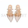 VALENTINO ROCKSTUD PATENT-LEATHER MULE 5W2S0H15VNW_P45 VALENTINO ROCKSTUD PATENT-LEATHER MULE 5W2S0H15VNW_P45