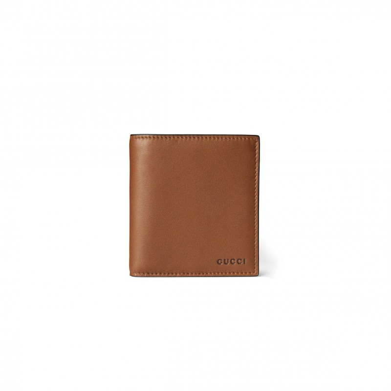 GUCCI GG EMBLEM BI-FOLD EMBOSSED WALLET 818949 (20*10cm) GUCCI GG EMBLEM BI-FOLD EMBOSSED WALLET 818949 (20*10cm)