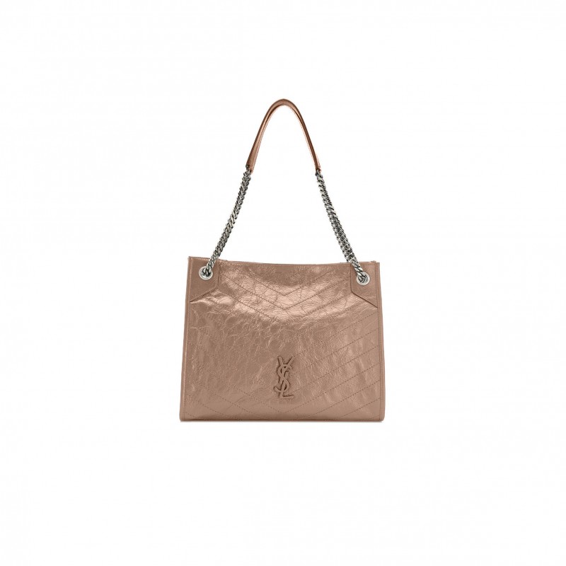 YSL NIKI SHOPPER TOTE LARGE DUSTY GREY 1244453 (33*27*11.5cm)
