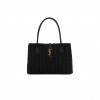 YSL RAFFIA PANIER RECTANGLE TOTE BLACK 741199GAADO (29*21*9cm)