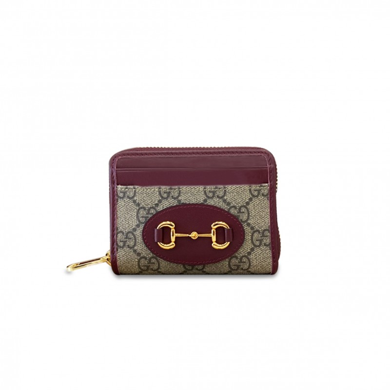 GUCCI HORSEBIT 1955 CANVAS WALLET 658549 (11.5*8.5*3cm)