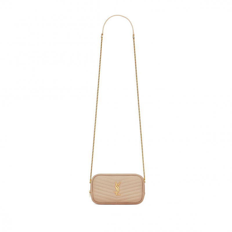 YSL MINI LOU IN QUILTED LEATHER 748849DV7012721 (19*10.5*5cm) YSL MINI LOU IN QUILTED LEATHER 748849DV7012721 (19*10.5*5cm)