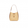 YSL LE 5 À 7 SUPPLE SMALL IN RAFFIA AND LEATHER 823812GAAEZ2791 (22*22*9cm) YSL LE 5 À 7 SUPPLE SMALL IN RAFFIA AND LEATHER 823812GAAEZ2791 (22*22*9cm)