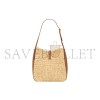 YSL LE 5 À 7 SUPPLE SMALL IN RAFFIA AND LEATHER 823812GAAEZ2791 (22*22*9cm) YSL LE 5 À 7 SUPPLE SMALL IN RAFFIA AND LEATHER 823812GAAEZ2791 (22*22*9cm)