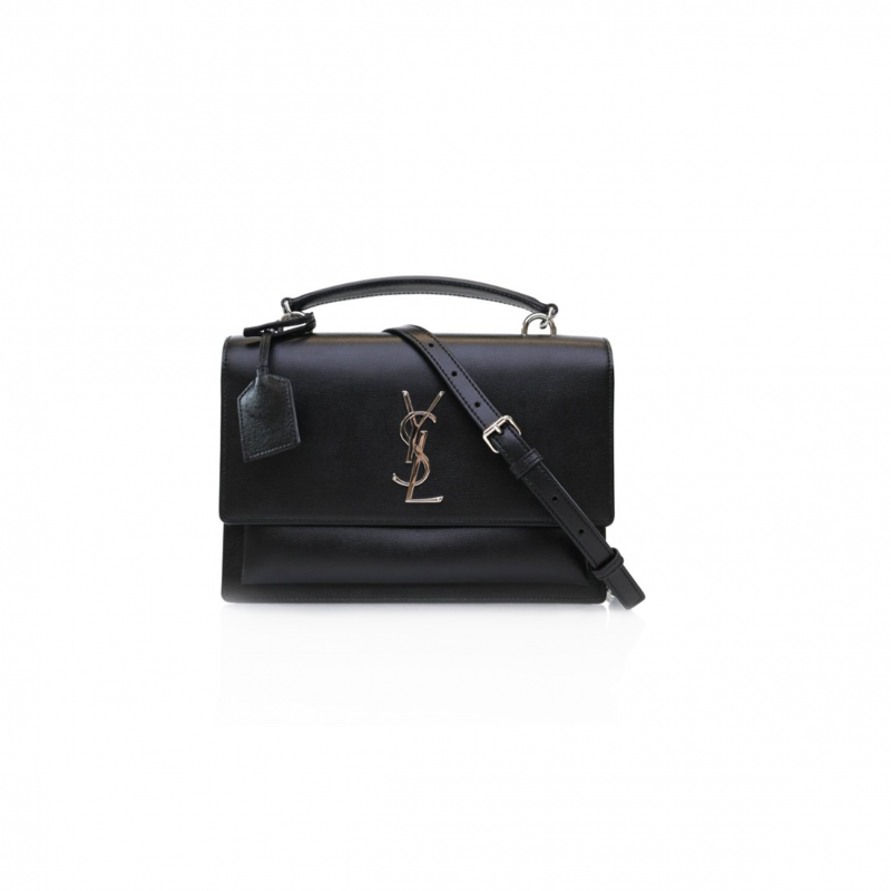 YSL SUNSET TOP HANDLE IN SMOOTH LEATHER MAL634723 (25*18*5cm)