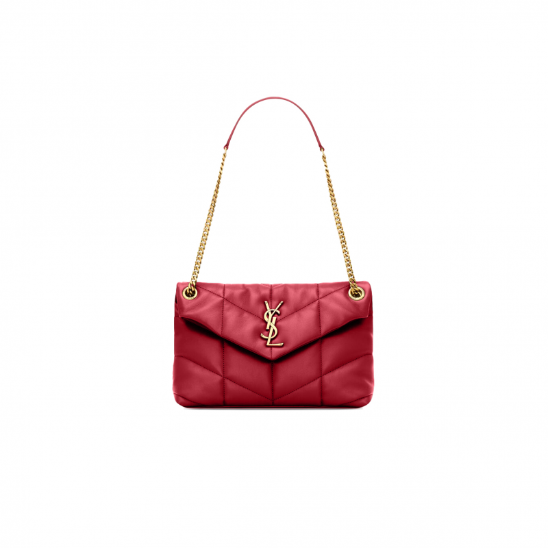 YSL PUFFER SMALL IN NAPPA LEATHER 5774798767686968 (29*17*11cm)